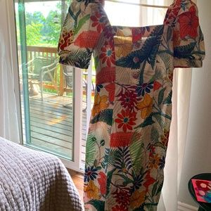 Farm Rio Size Small Flower Print Dress